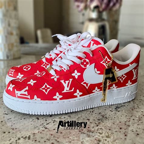 red air force lv|louis vuitton air max.